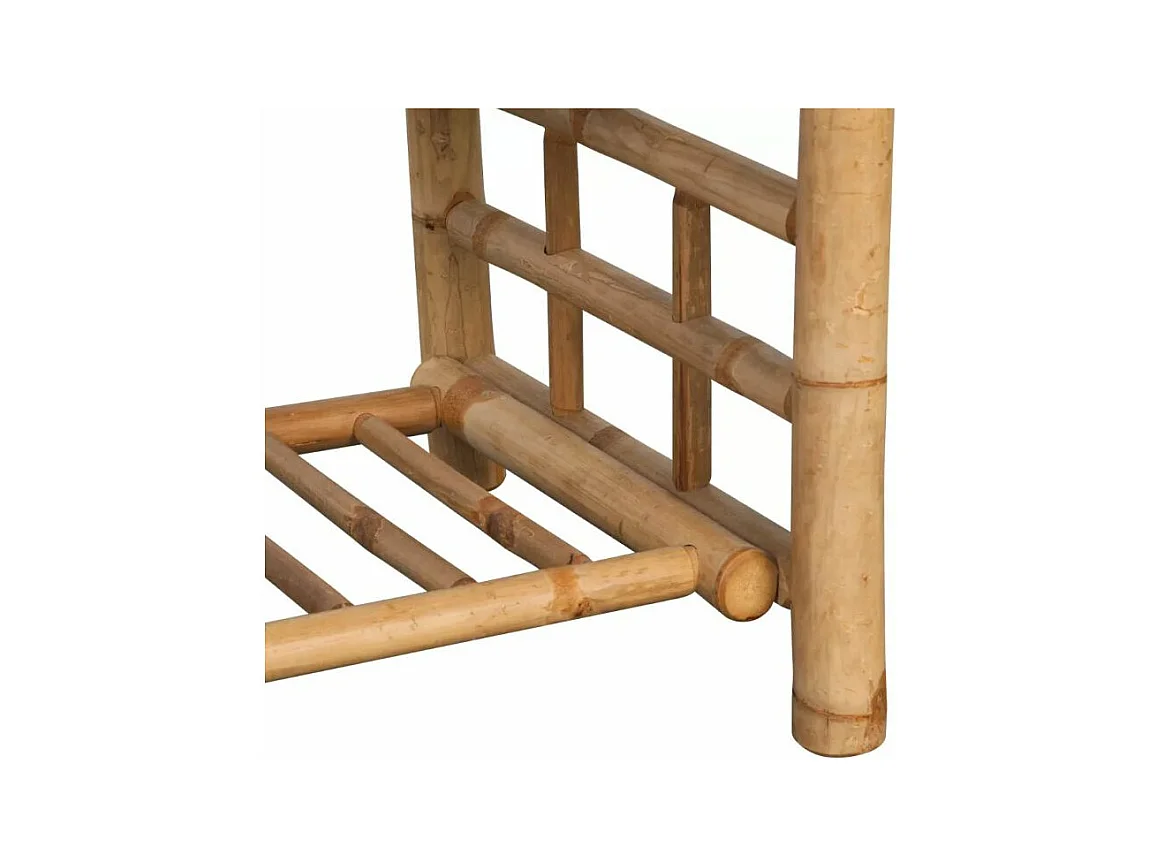 Table basse rectangulaire bambou clair Kyca