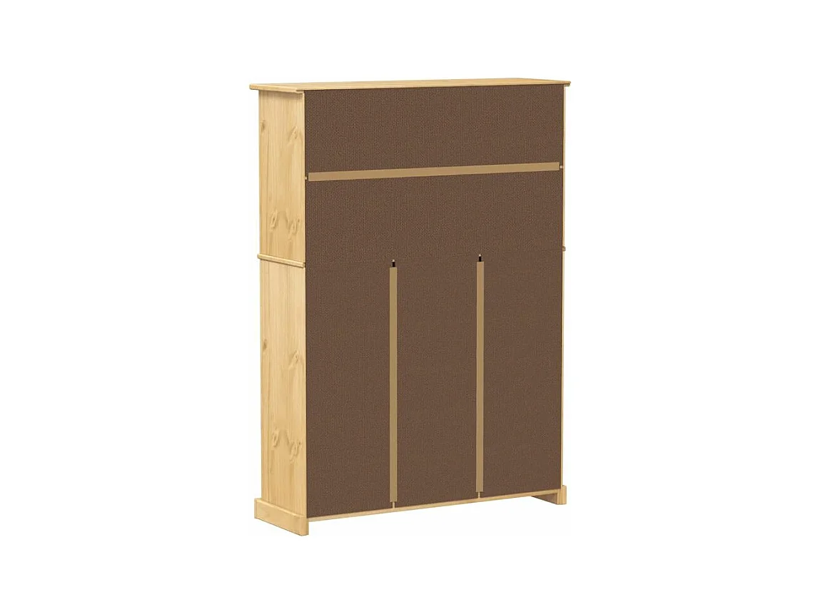 Armoire à chaussures Corona 99x32x138 bois de pin massif