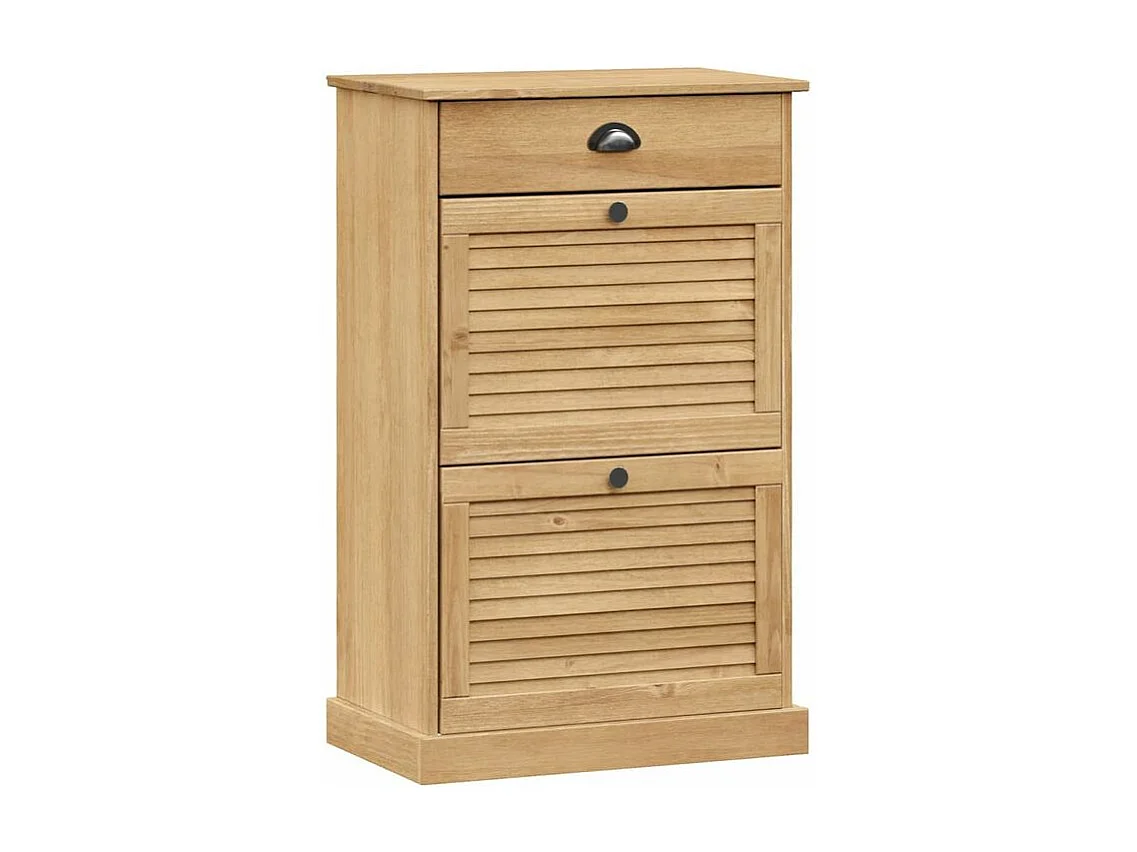 Armoire à chaussures VIGO 60x35x96 bois massif de pin