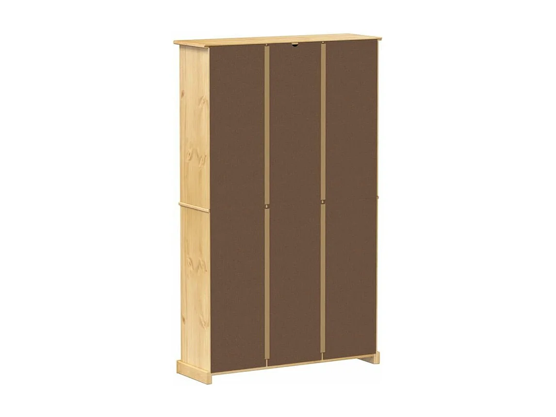 Armoire à chaussures Corona 99x32x163,5 bois de pin massif