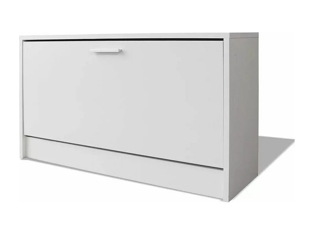 Banc à chaussures 80 x 24x45 Blanc