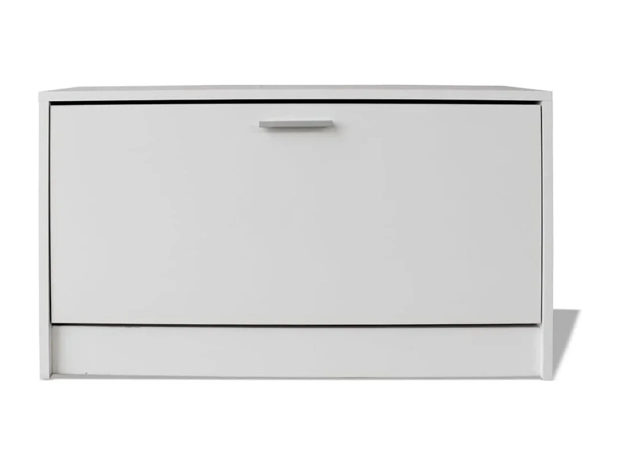 Banc à chaussures 80 x 24x45 Blanc
