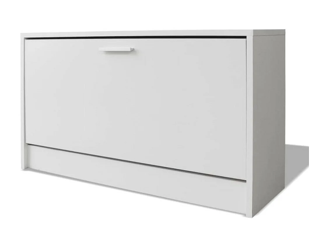 Banc à chaussures 80 x 24x45 Blanc
