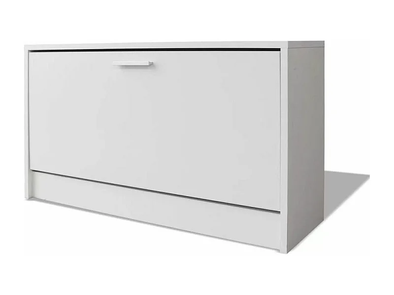 Banc à chaussures 80 x 24x45 Blanc