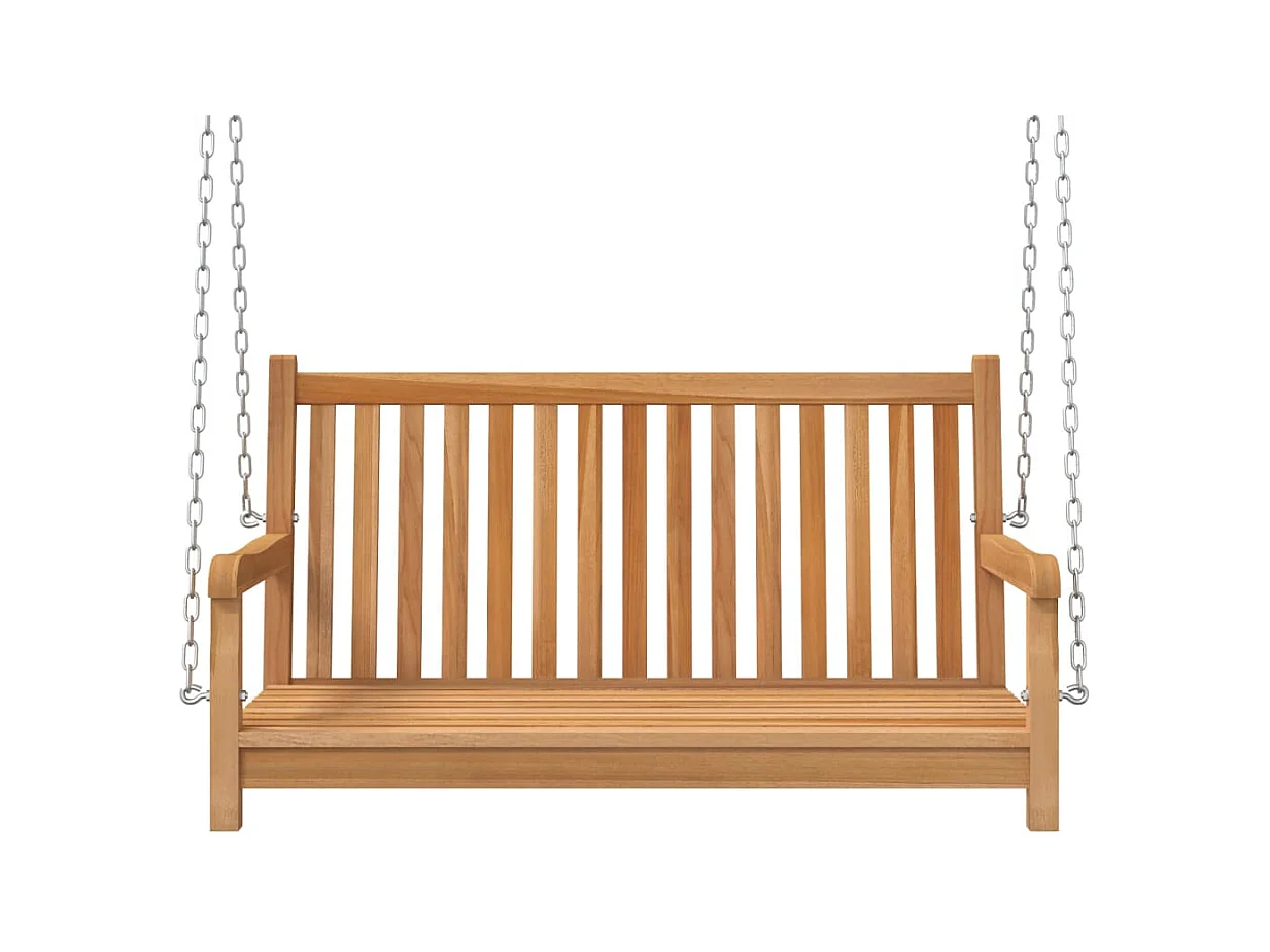 Balancelle Bois de teck massif 114x60x64