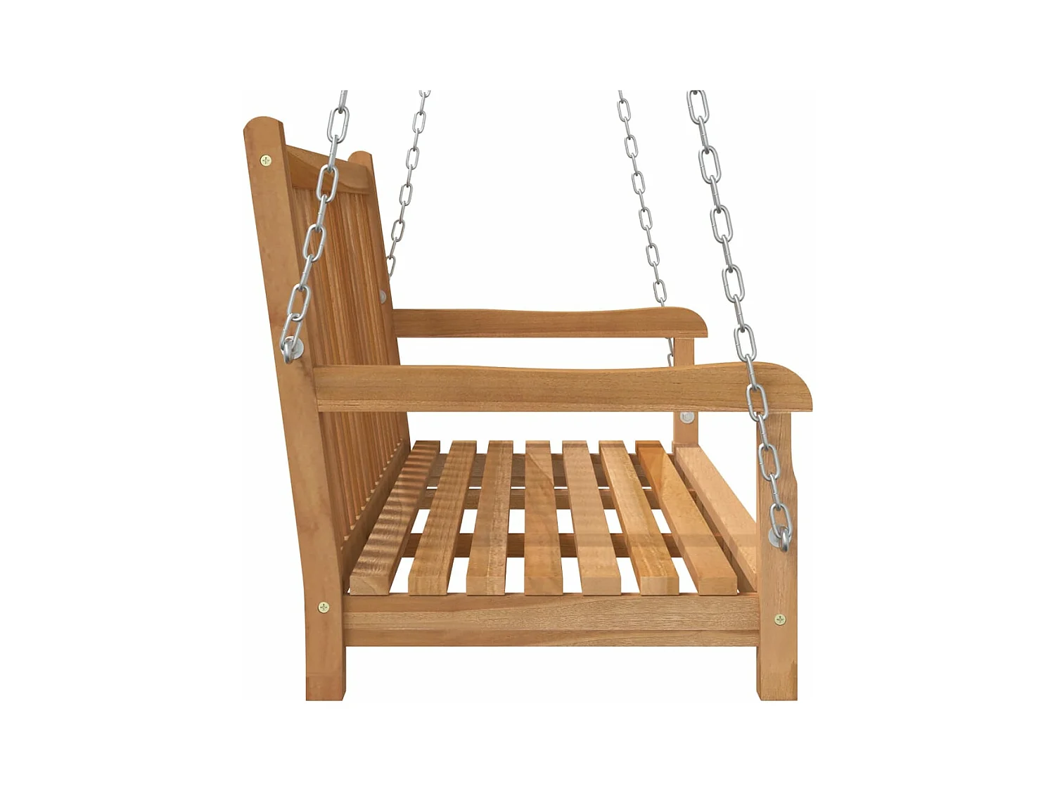 Balancelle Bois de teck massif 114x60x64