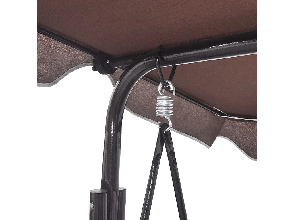 Balancelle de jardin avec auvent Café