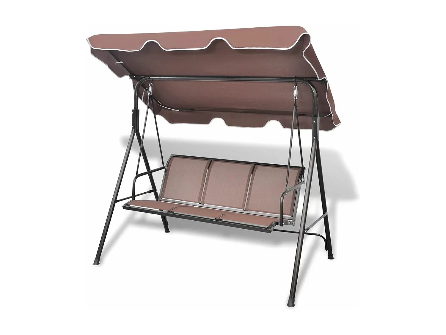 Balancelle de jardin avec auvent Café