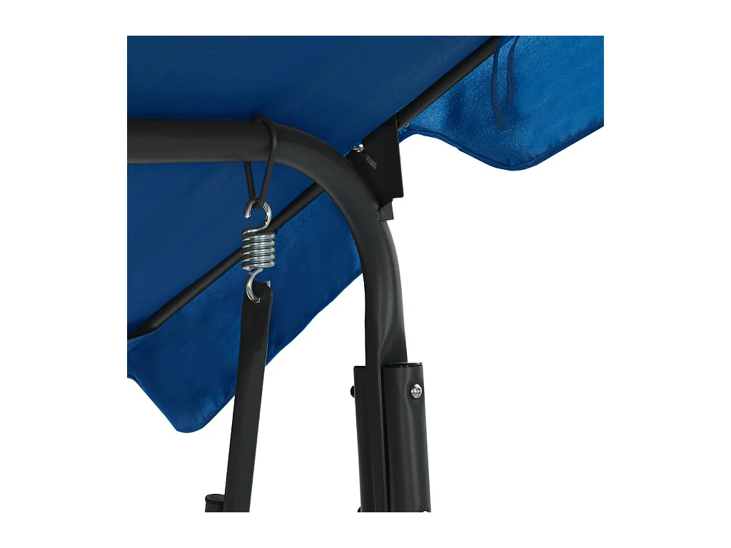 Balancelle de jardin Bleu foncé 170 x 110x153 Tissu