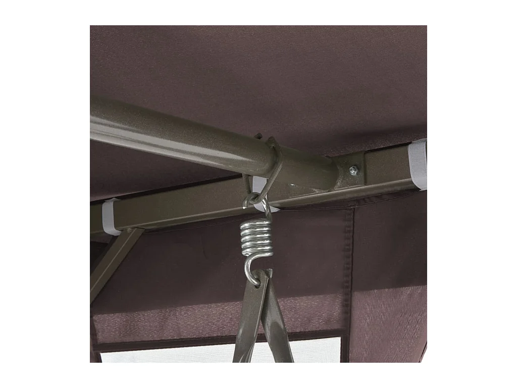 Belvédère convertible en balancelle Café