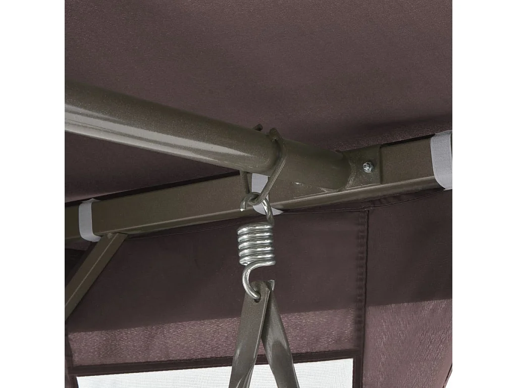 Belvédère convertible en balancelle Café