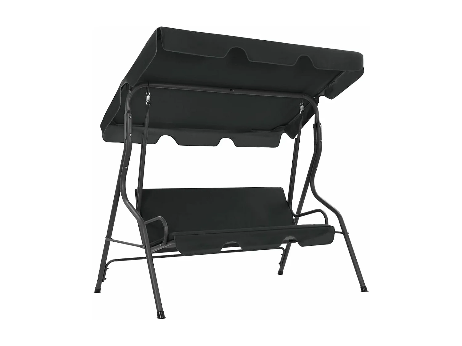 Balancelle de jardin Anthracite 170 x 110x153