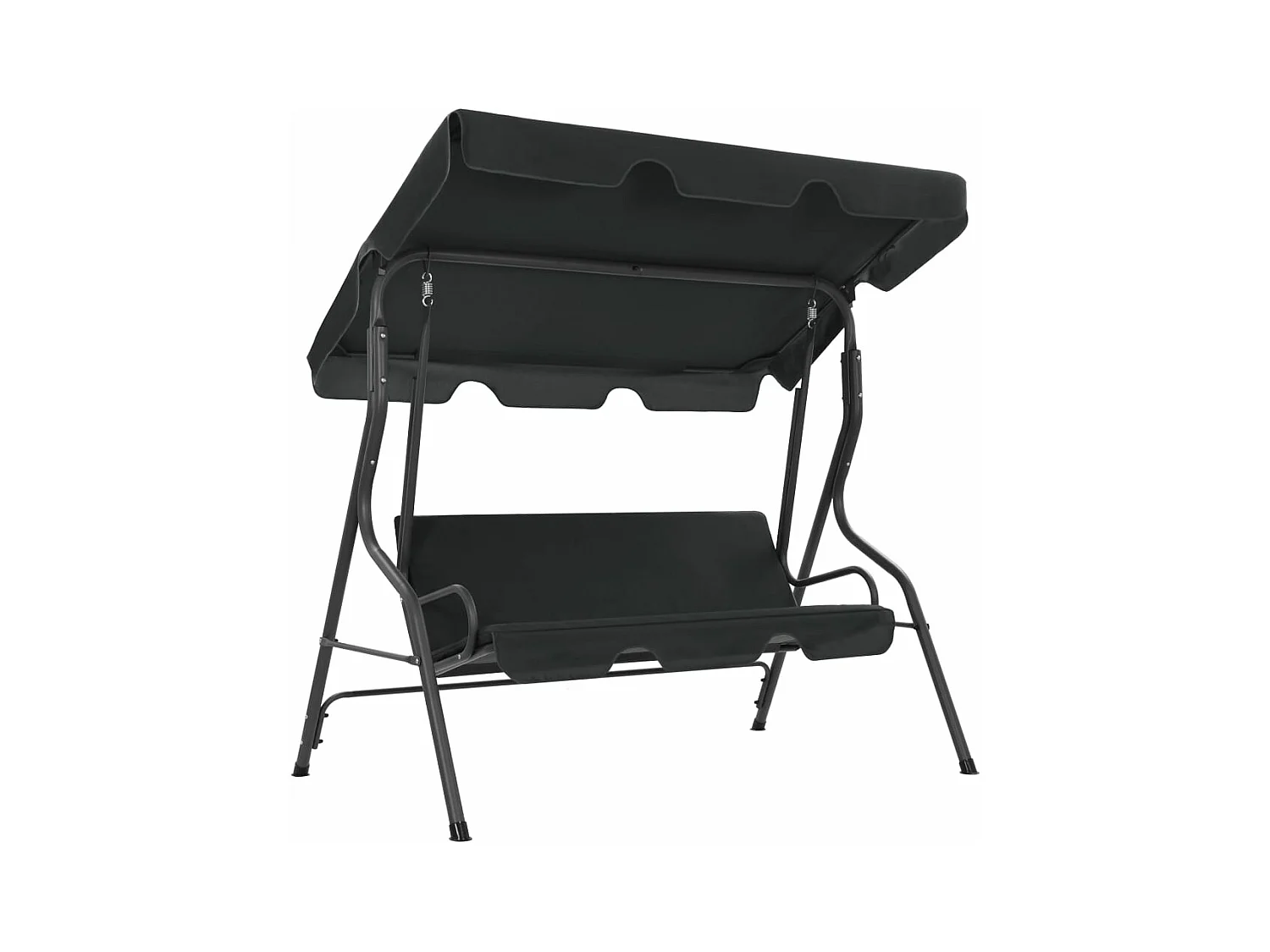 Schommelbank 170x110x153 cm antraciet