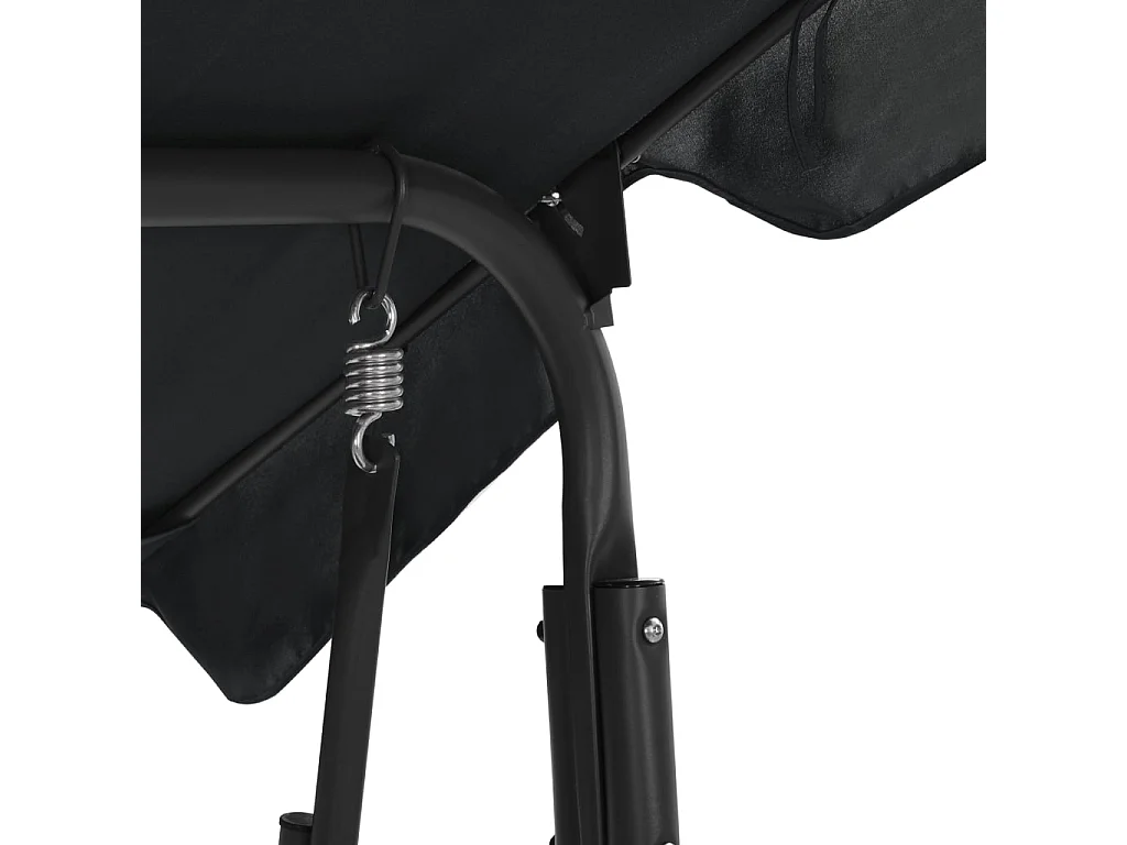 Balancelle de jardin Anthracite 170 x 110x153