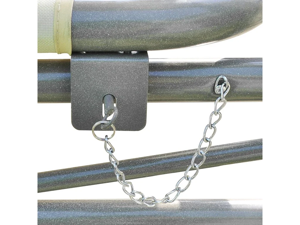 Belvédère convertible en balancelle Blanc crème