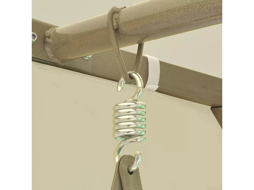 Belvédère convertible en balancelle Blanc crème