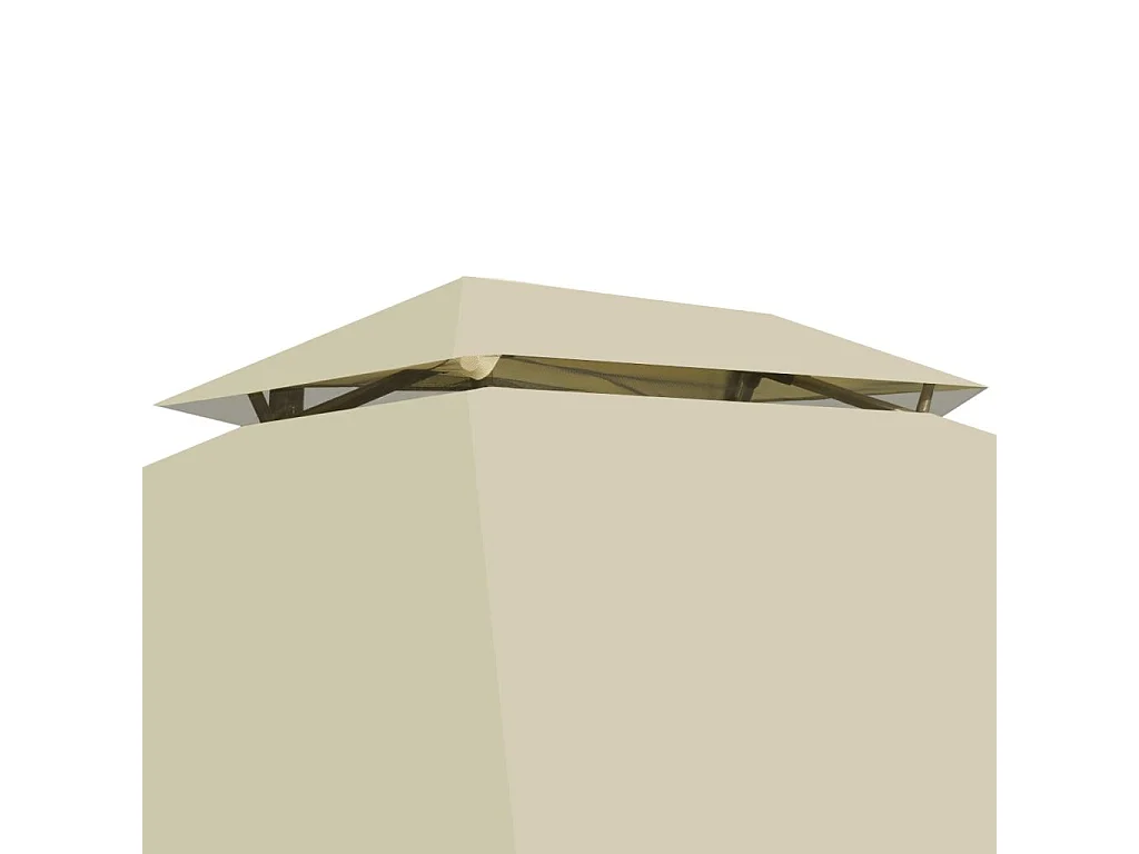 Belvédère convertible en balancelle Blanc crème