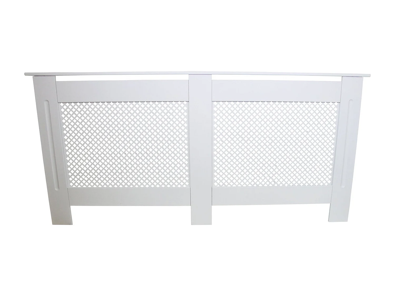 Cache Radiateur en MDF Blanc de 172cm de large