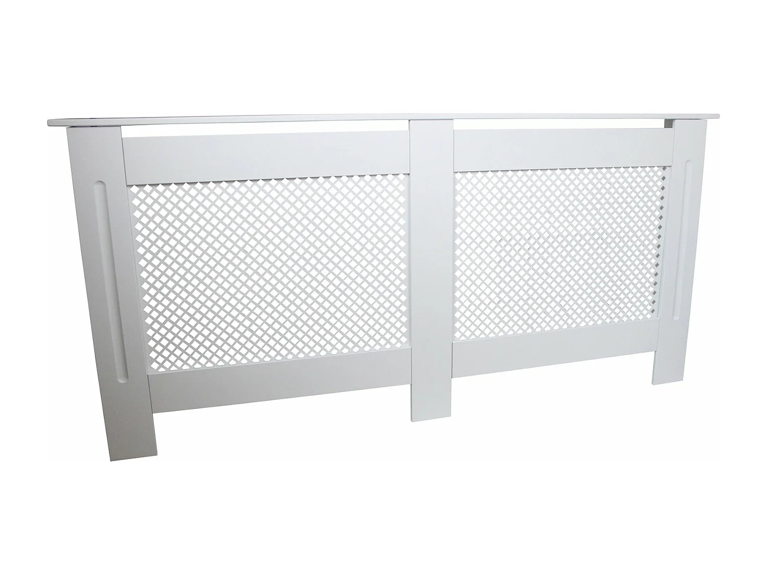 Cache Radiateur en MDF Blanc de 172cm de large