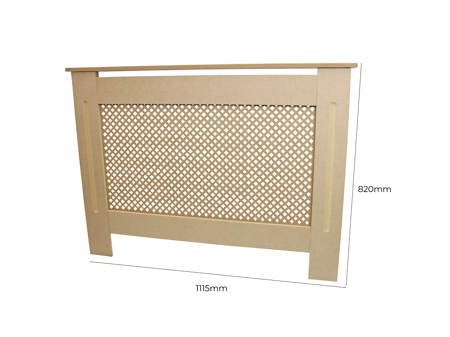 Radiator Cover MDF Unfinished 1115mm