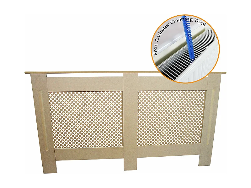 Heizkörperverkleidung Unbehandelt MDF 1515mm