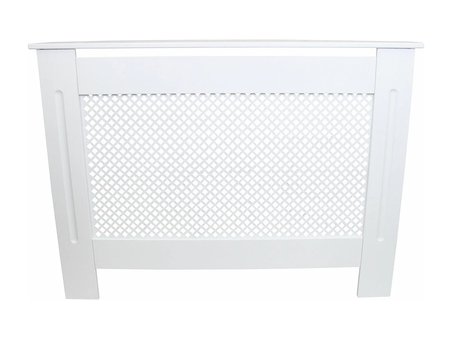 Cache Radiateur en MDF Blanc de 111,5cm de large