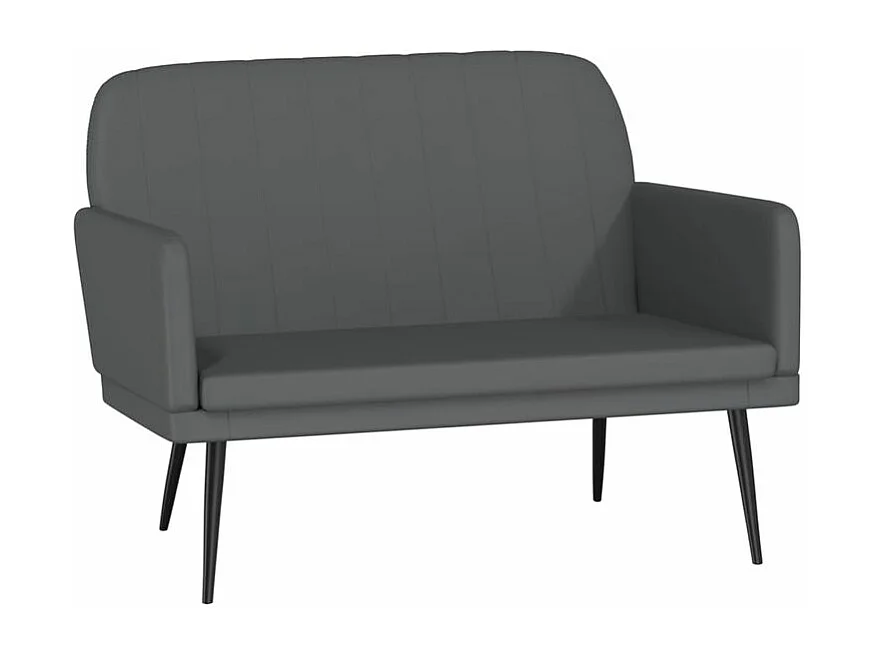 Banc Gris 107x80x81 Similicuir