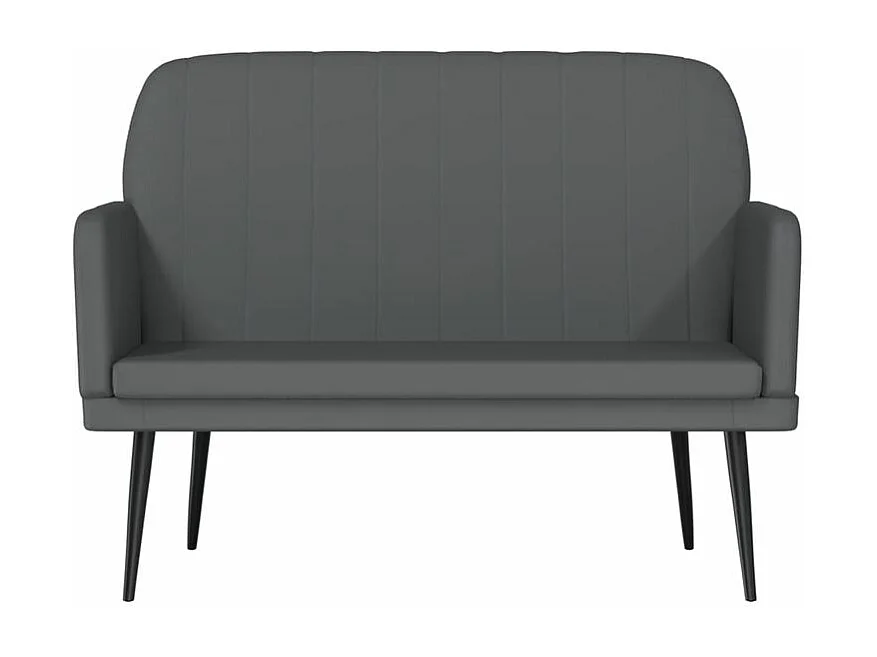 Banc Gris 107x80x81 Similicuir