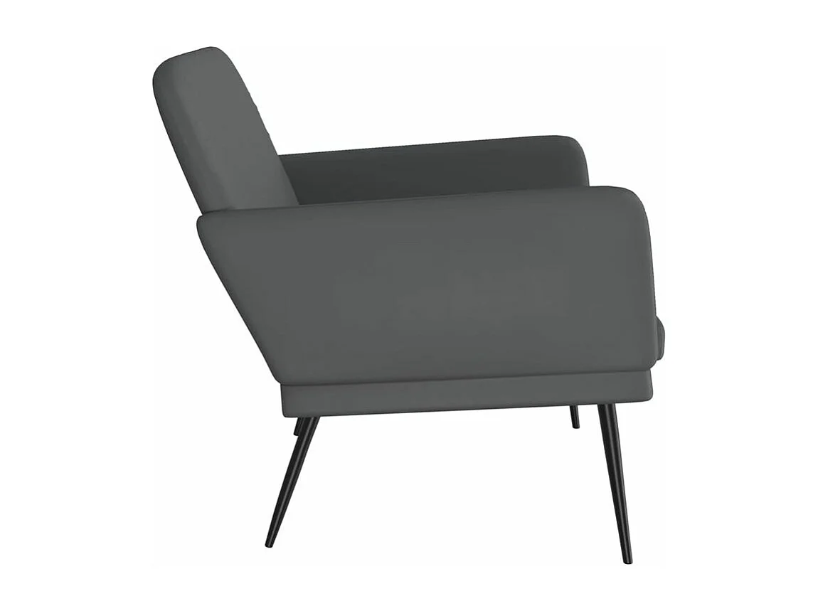 Banc Gris 107x80x81 Similicuir