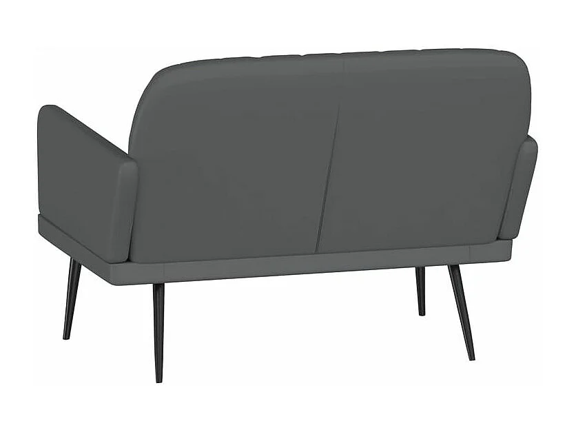 Banc Gris 107x80x81 Similicuir