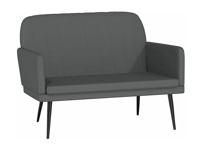 Banc Gris 107x80x81 Similicuir