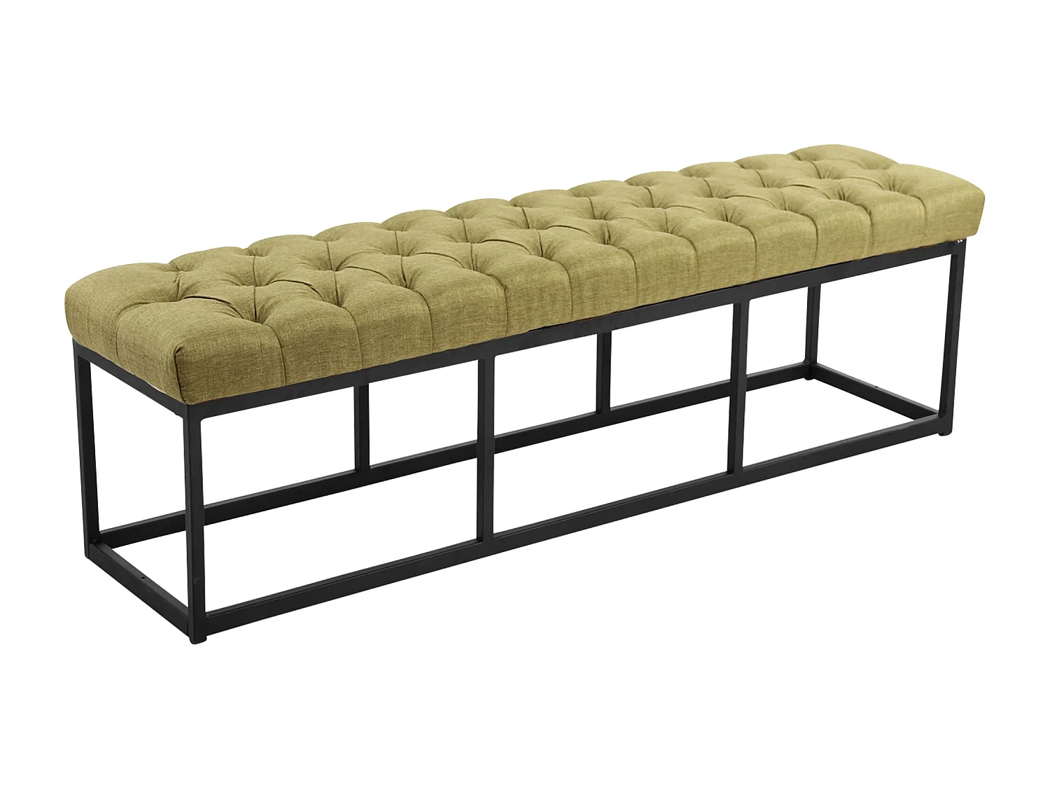 Sitzbank - Stoff - grün - Amun