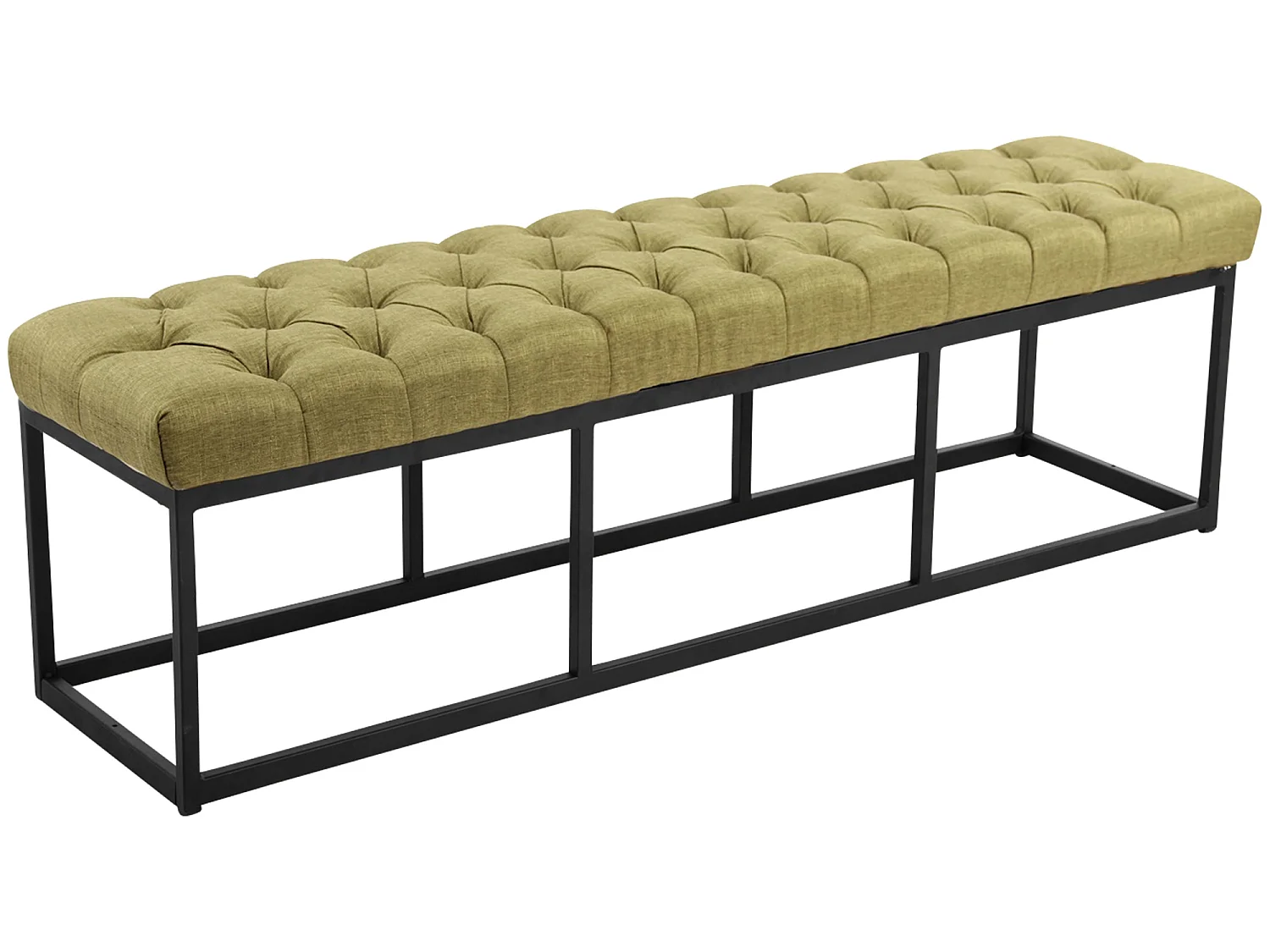 Banquette - Tissu - Vert - Amun