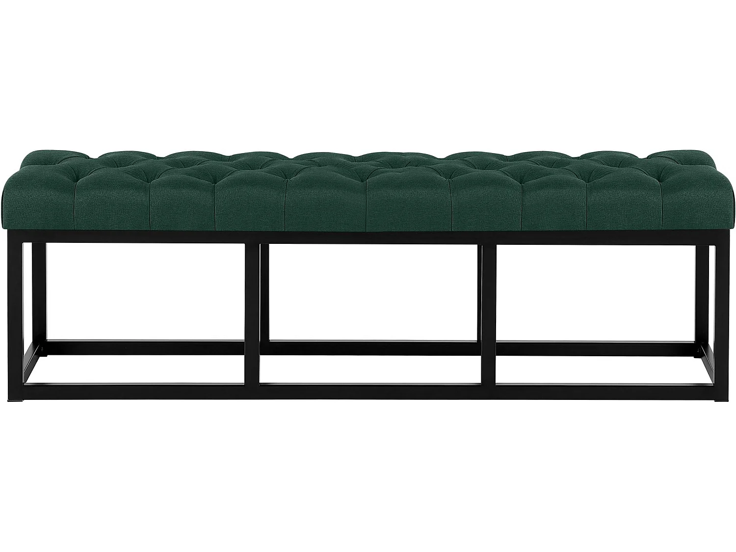 Banquette - Tissu - Vert - Amun
