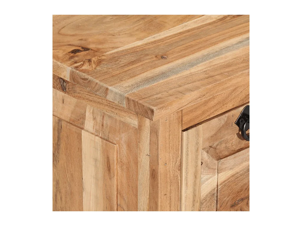 Banc de rangement de chaussures 85x40x45 Bois d'acacia massif