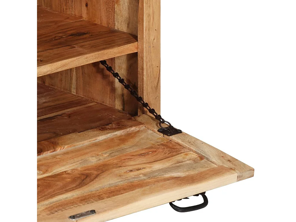 Banc de rangement de chaussures 85x40x45 Bois d'acacia massif