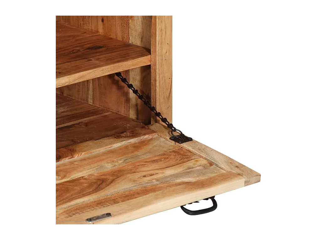 Banc de rangement de chaussures 85x40x45 Bois d'acacia massif