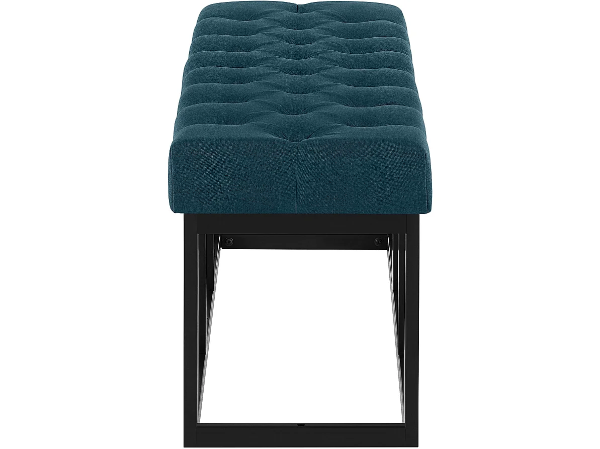 Banquette - Tissu - Bleu - Amun