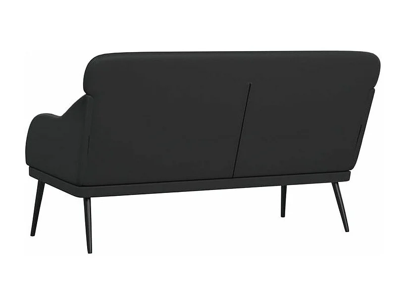 Banc Noir 110x76x80 Similicuir