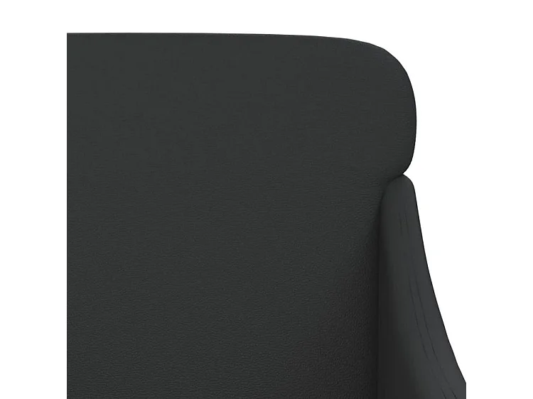 Banc Noir 110x76x80 Similicuir