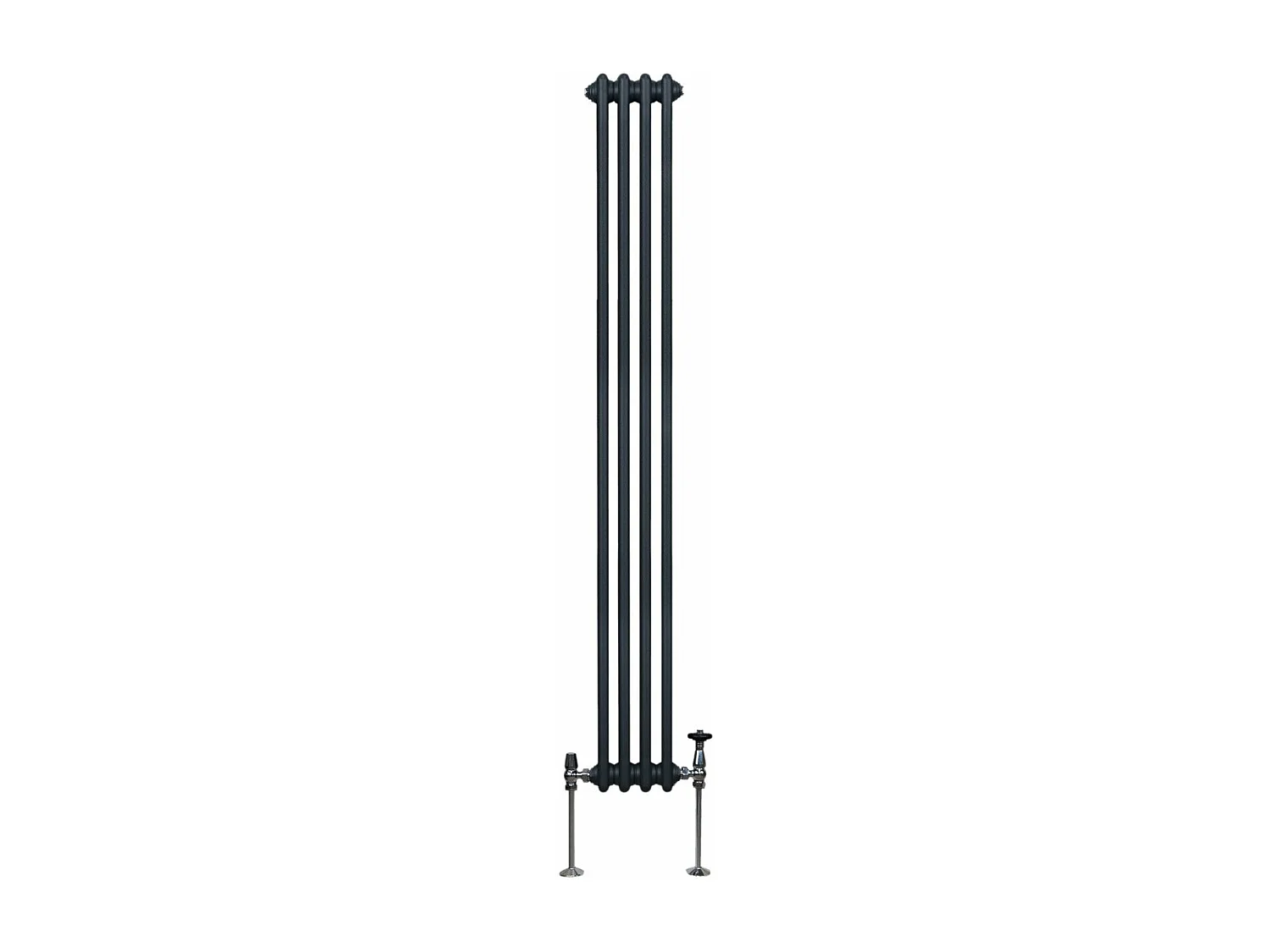 Radiateur Traditionnel à Triple Colonne – 1800 x 202 mm – Gris Anthracite