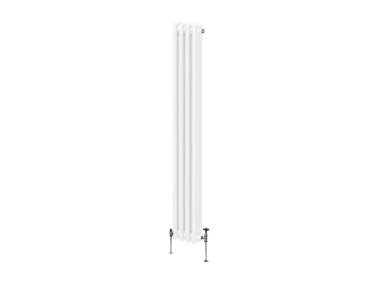 Tradycyjny grzejnik 3-kolumnowy - 1800 x 202 mm - biały
