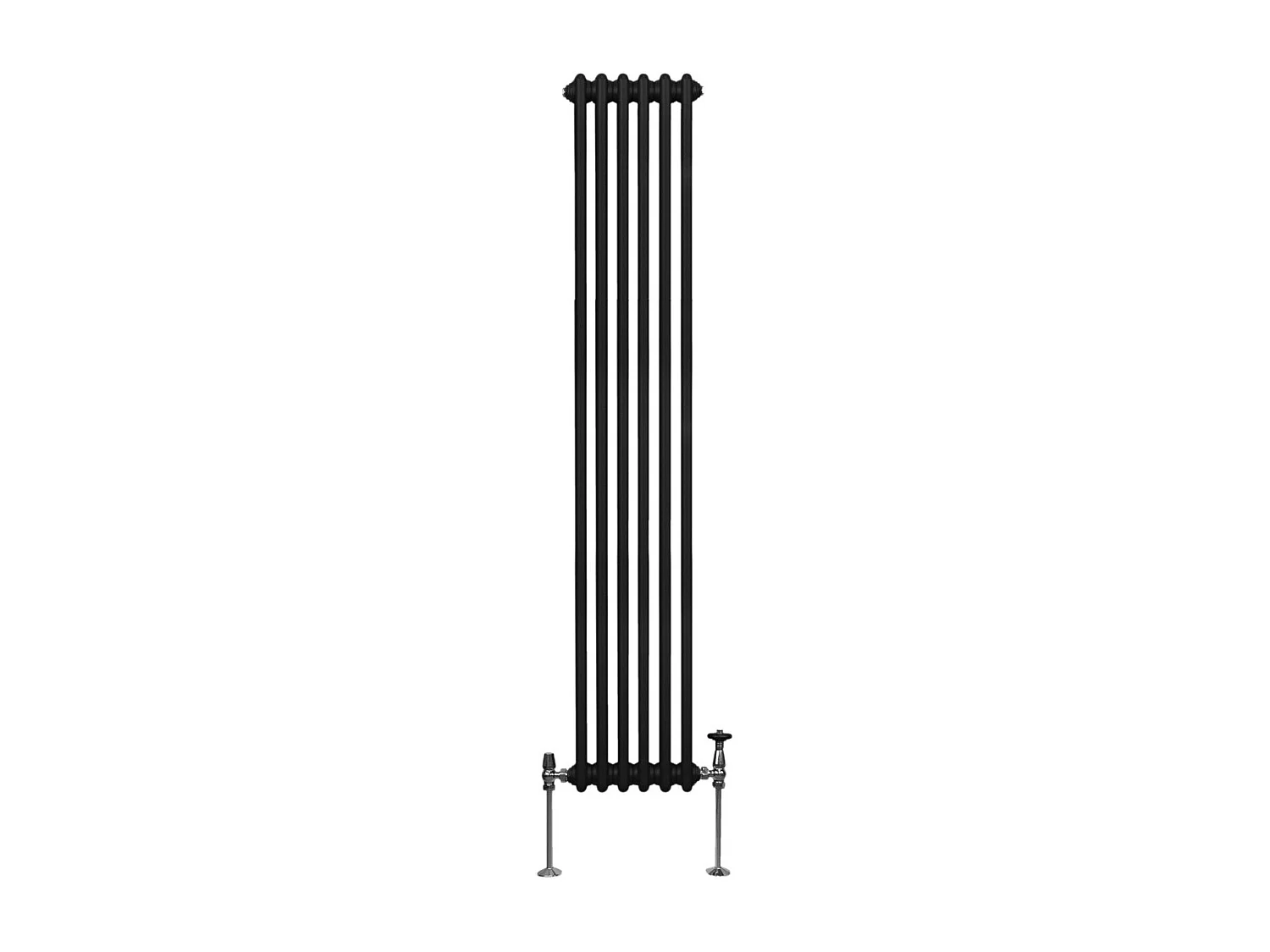 Tradycyjny grzejnik 3-kolumnowy - 1800 x 292 mm - czarny