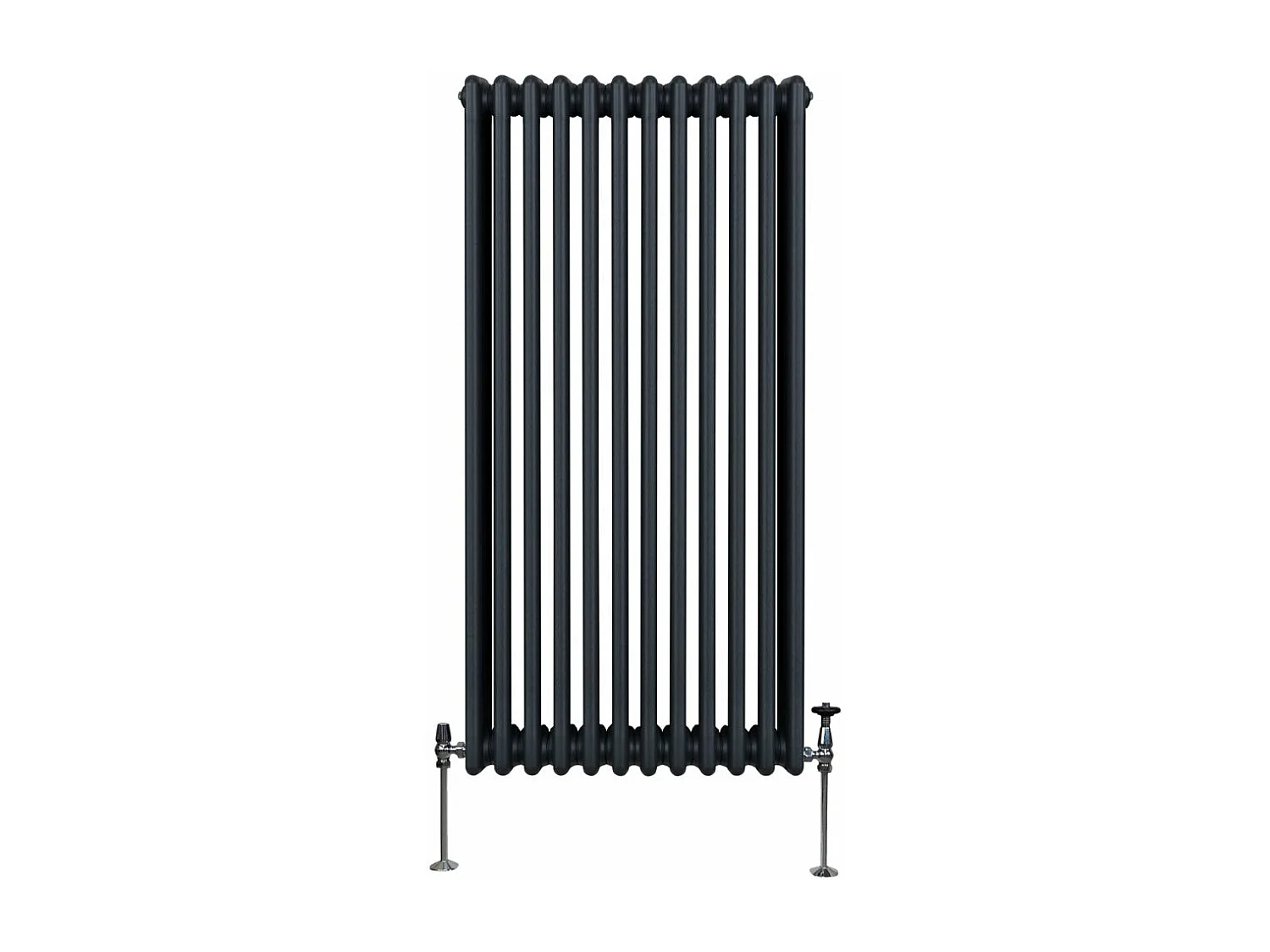Radiador Tradicional 3 columnas Vertical Gris Antracita 150 x 56.2cm