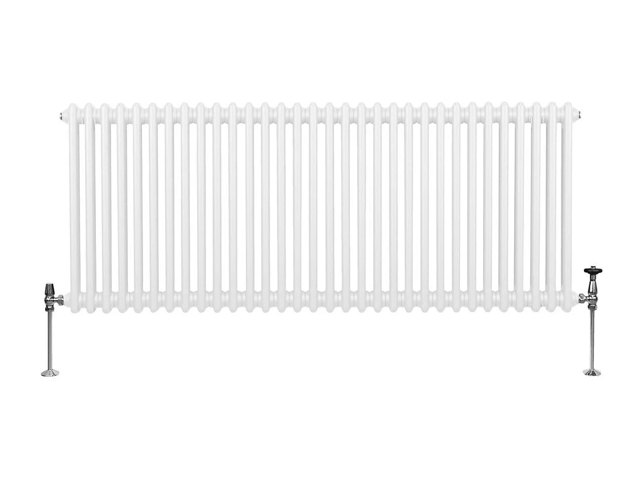 Radiador Tradicional 2 Columnas Horizontal Blancoo 600x1462mm
