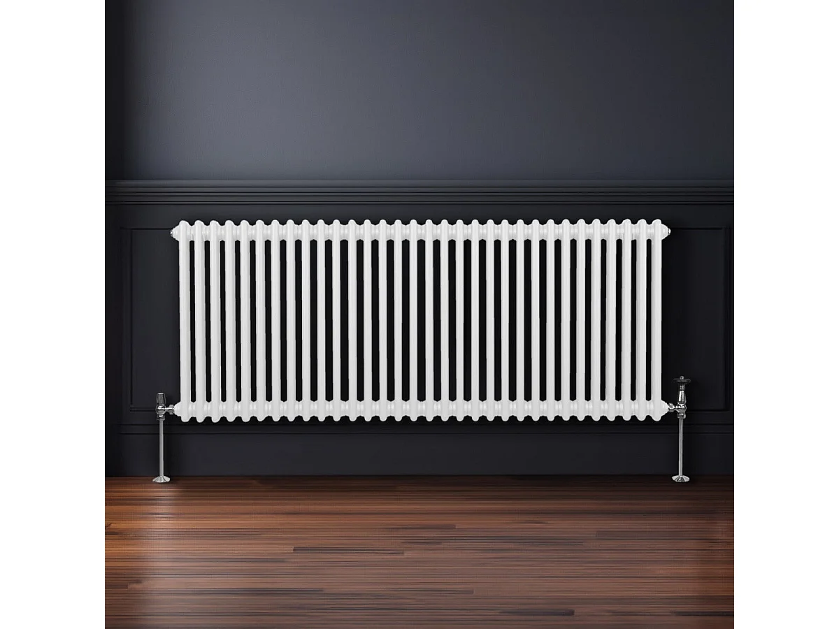 Radiador Tradicional 2 Columnas Horizontal Blancoo 600x1462mm
