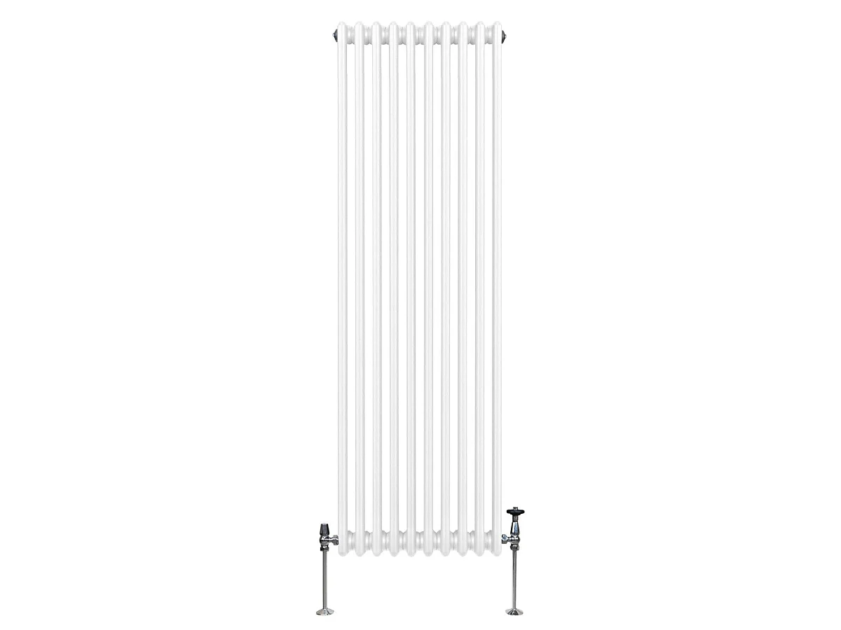 Traditional 3 Column Radiator - 1800 x 472mm - White