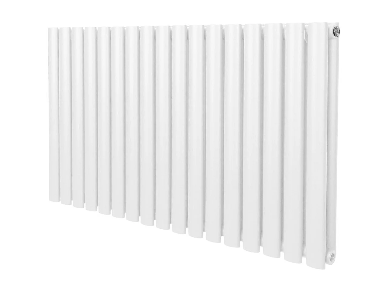 Grzejnik kolumnowy owalny – 600 mm x 1020 mm – biały