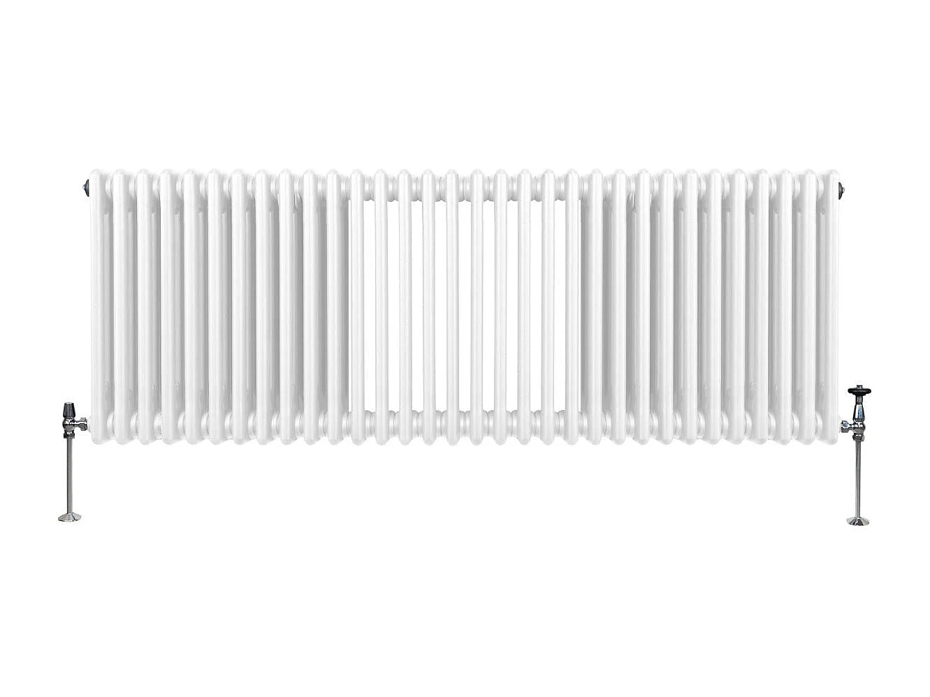 Traditional 3 Column Radiator - 600 x 1462mm - White