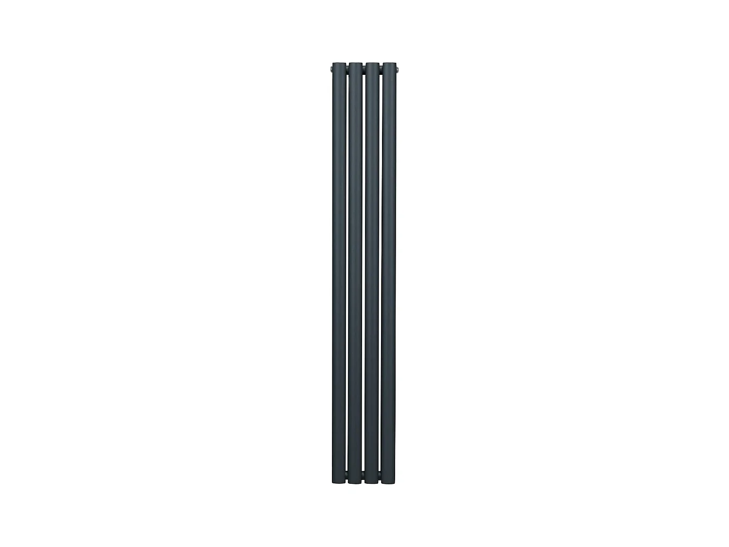 Radiateur à Colonne Ovale - 1600mm x 240mm – Gris Anthracite